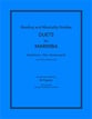 Duets for Marimba Book with Downloadable Play-a-long tracks from publisher website cover